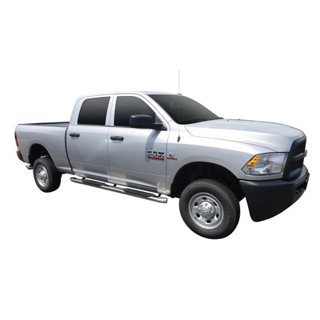 Westin 21 - 53550 2009 - 2024 Dodge Ram 1500 PRO TRAXX 5 in. Oval Nerf Step Bars - Rugged Truck Gear