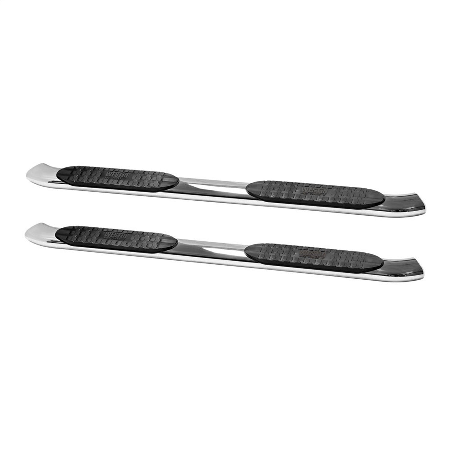 Westin 21 - 53560 2009 - 2024 Dodge Ram 1500 PRO TRAXX 5 in. Oval Nerf Step Bars - 85 in. Long - Rugged Truck Gear