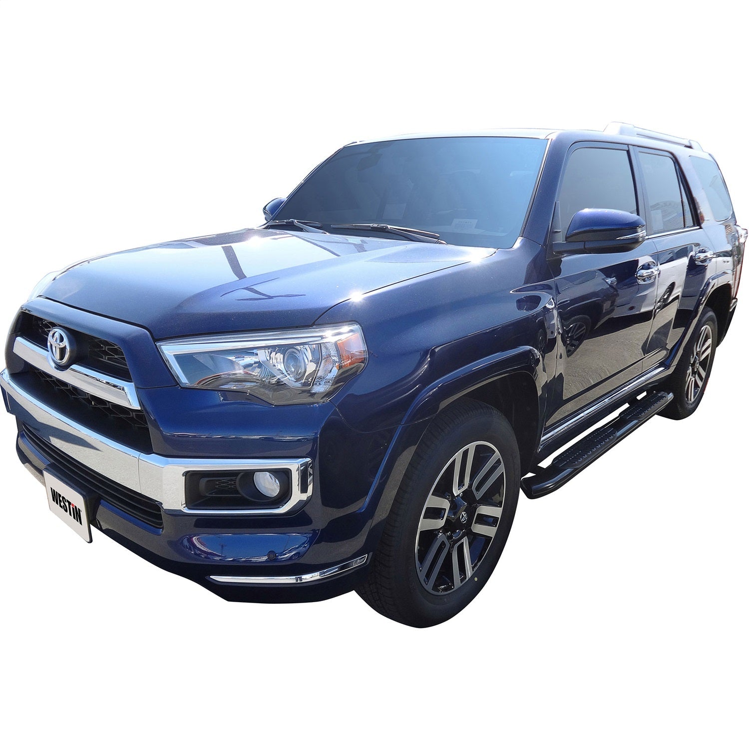Westin 21 - 53585 2010 - 2024 Toyota 4Runner PRO TRAXX 5 in. Oval Nerf Step Bars - 70 in. Long - Rugged Truck Gear