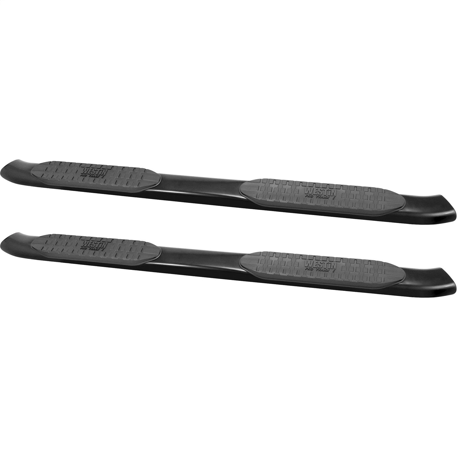 Westin 21 - 53715 2015 - 2019 Chevy Silverado 2500/3500 HD PRO TRAXX 5 in. Oval Nerf Step Bars - 72 in. Long - Rugged Truck Gear