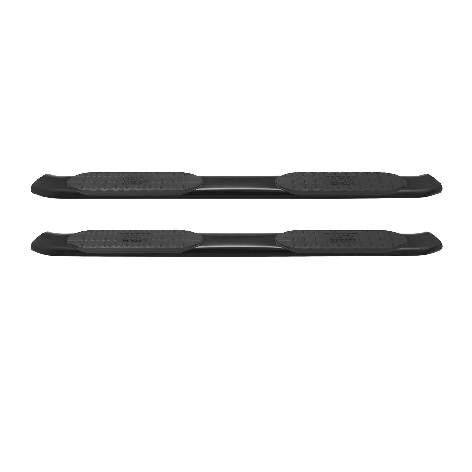 Westin 21 - 53715 2015 - 2019 Chevy Silverado 2500/3500 HD PRO TRAXX 5 in. Oval Nerf Step Bars - 72 in. Long - Rugged Truck Gear