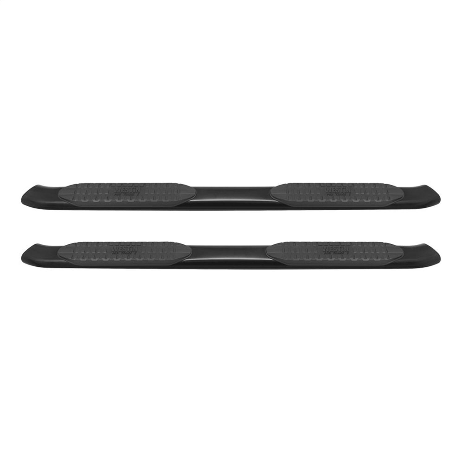 Westin 21 - 53725 2015 - 2019 Chevy Silverado 2500/3500 HD PRO TRAXX 5 in. Oval Nerf Step Bars - 72 in. Long - Rugged Truck Gear