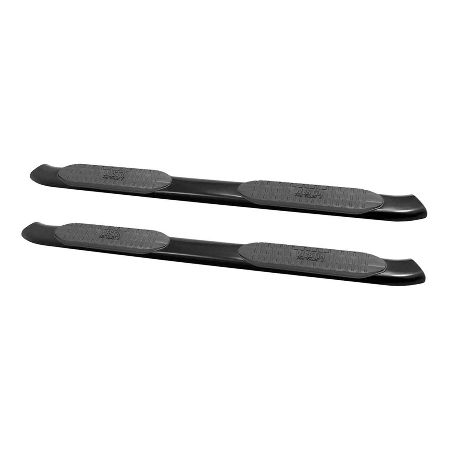 Westin 21 - 53725 2015 - 2019 Chevy Silverado 2500/3500 HD PRO TRAXX 5 in. Oval Nerf Step Bars - 72 in. Long - Rugged Truck Gear