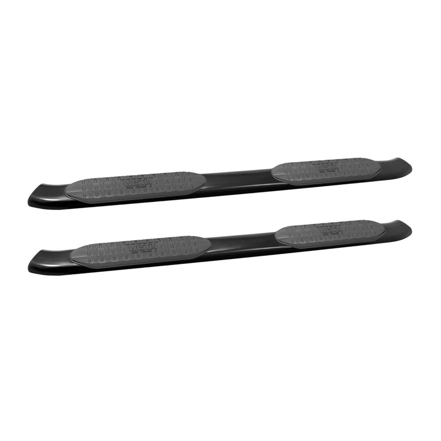 Westin 21 - 53725 2015 - 2019 Chevy Silverado 2500/3500 HD PRO TRAXX 5 in. Oval Nerf Step Bars - 72 in. Long - Rugged Truck Gear