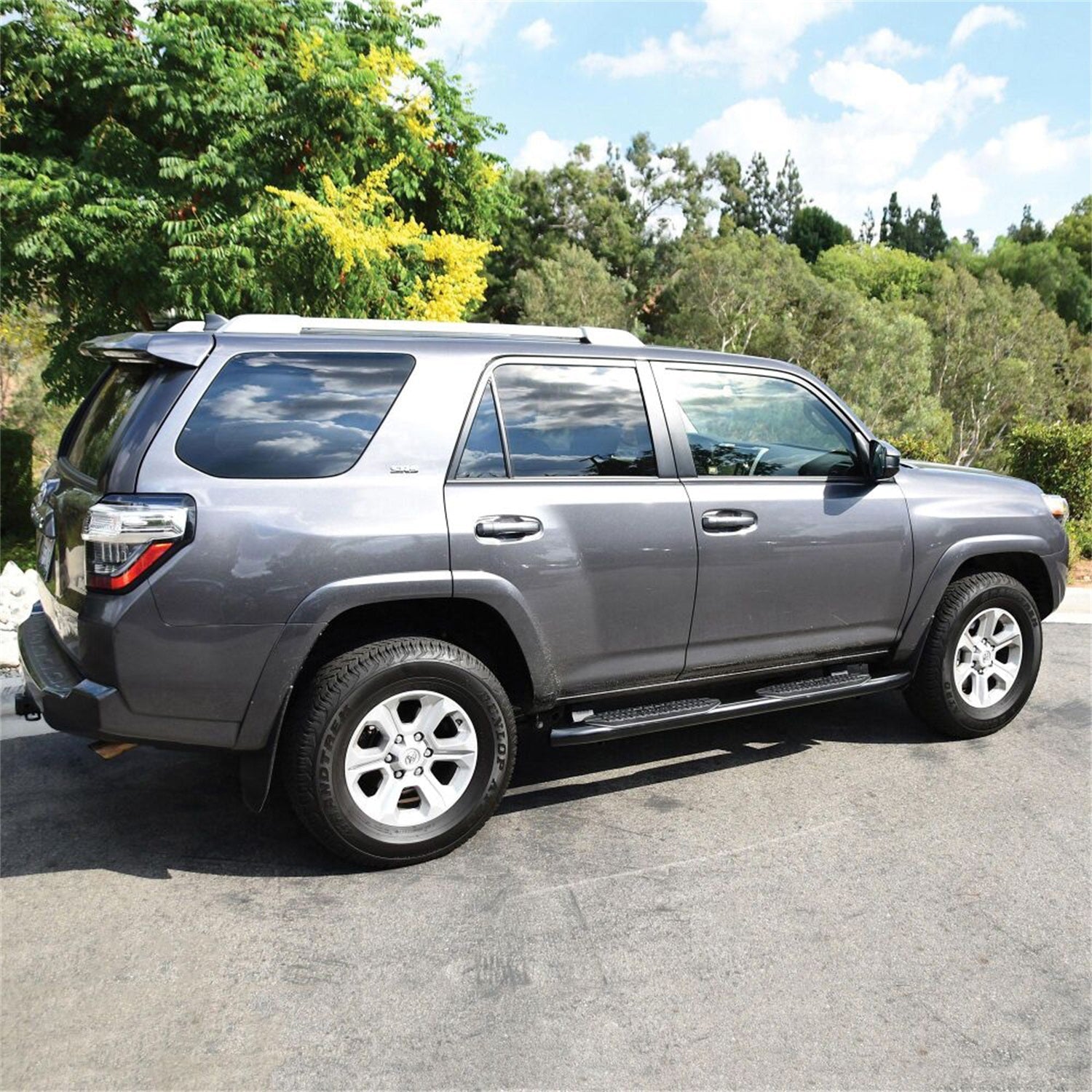 Westin 21 - 53835 2010 - 2024 Toyota 4Runner PRO TRAXX 5 in. Oval Nerf Step Bars - 70 in. Long - Rugged Truck Gear