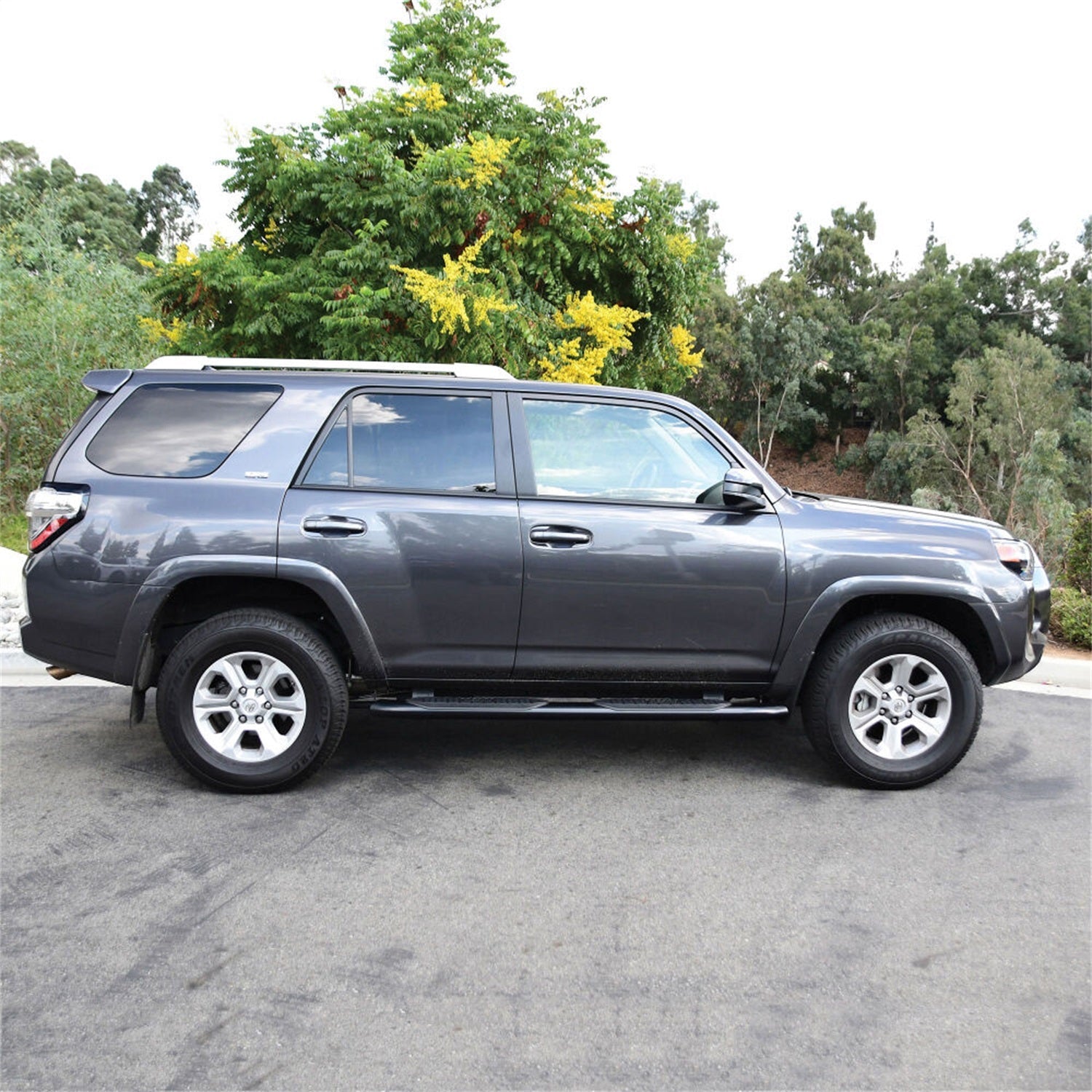 Westin 21 - 53835 2010 - 2024 Toyota 4Runner PRO TRAXX 5 in. Oval Nerf Step Bars - 70 in. Long - Rugged Truck Gear