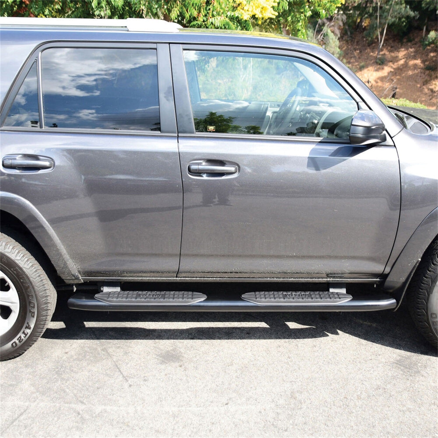 Westin 21 - 53835 2010 - 2024 Toyota 4Runner PRO TRAXX 5 in. Oval Nerf Step Bars - 70 in. Long - Rugged Truck Gear