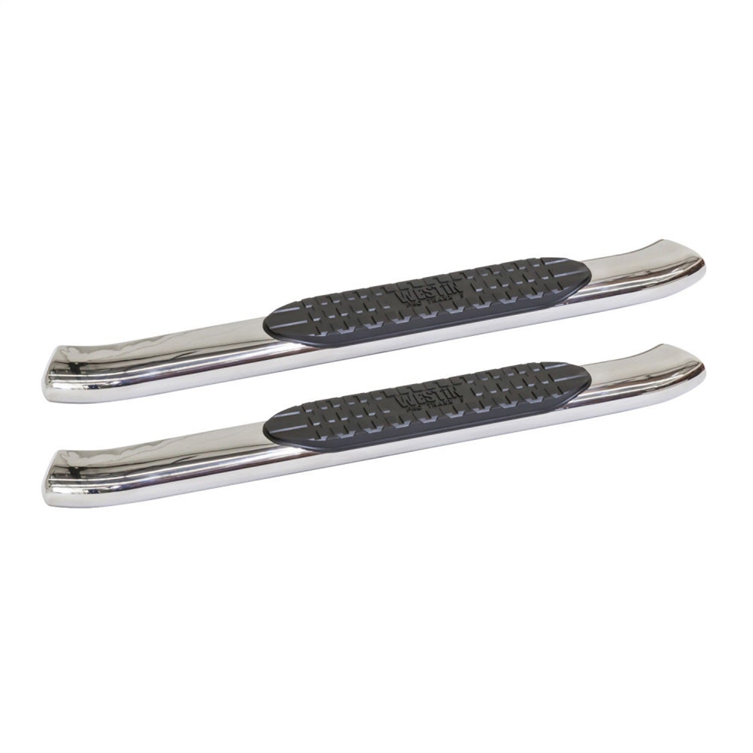 Westin 21 - 53840 2015 - 2019 GMC Sierra 2500/3500 HD PRO TRAXX 5 in. Oval Nerf Step Bars - 72 in. Long - Rugged Truck Gear
