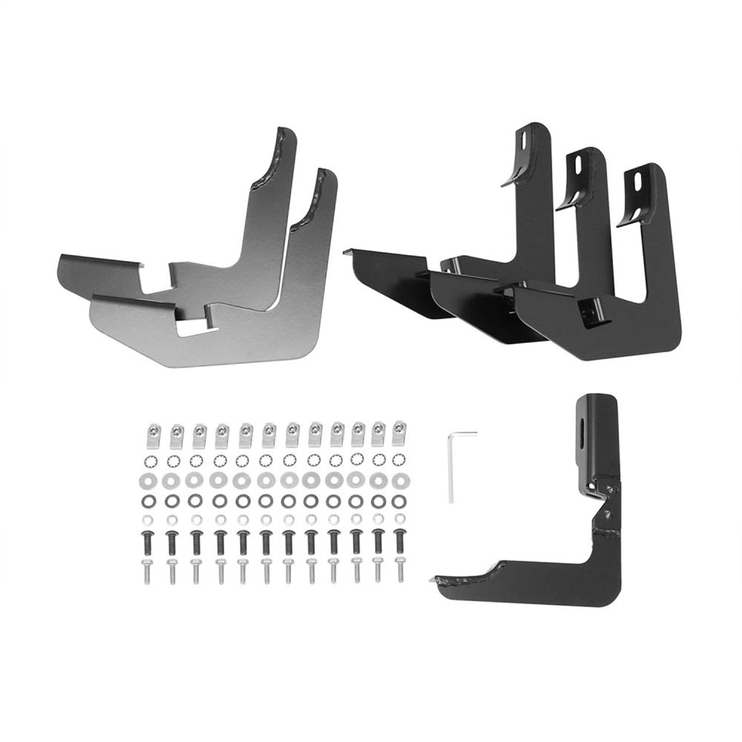 Westin 21 - 53935 2015 - 2024 Ford F150 PRO TRAXX 5 in. Oval Nerf Step Bars - 72 in. Long - Rugged Truck Gear