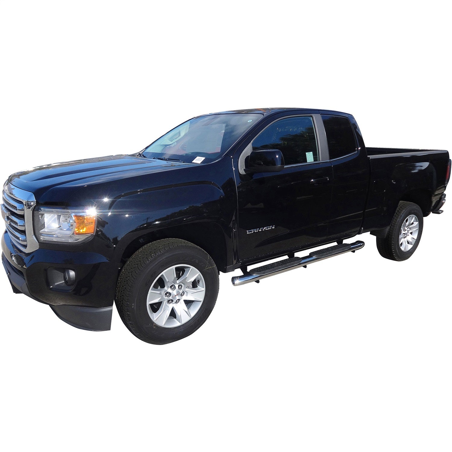 Westin 21 - 54015 2015 - 2024 Chevy Colorado PRO TRAXX 5 in. Oval Nerf Step Bars - 72 in. Long - Rugged Truck Gear