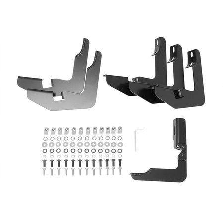 Westin 21 - 54025 2017 - 2024 Nissan TITAN PRO TRAXX 5 in. Oval Nerf Step Bars - Rugged Truck Gear