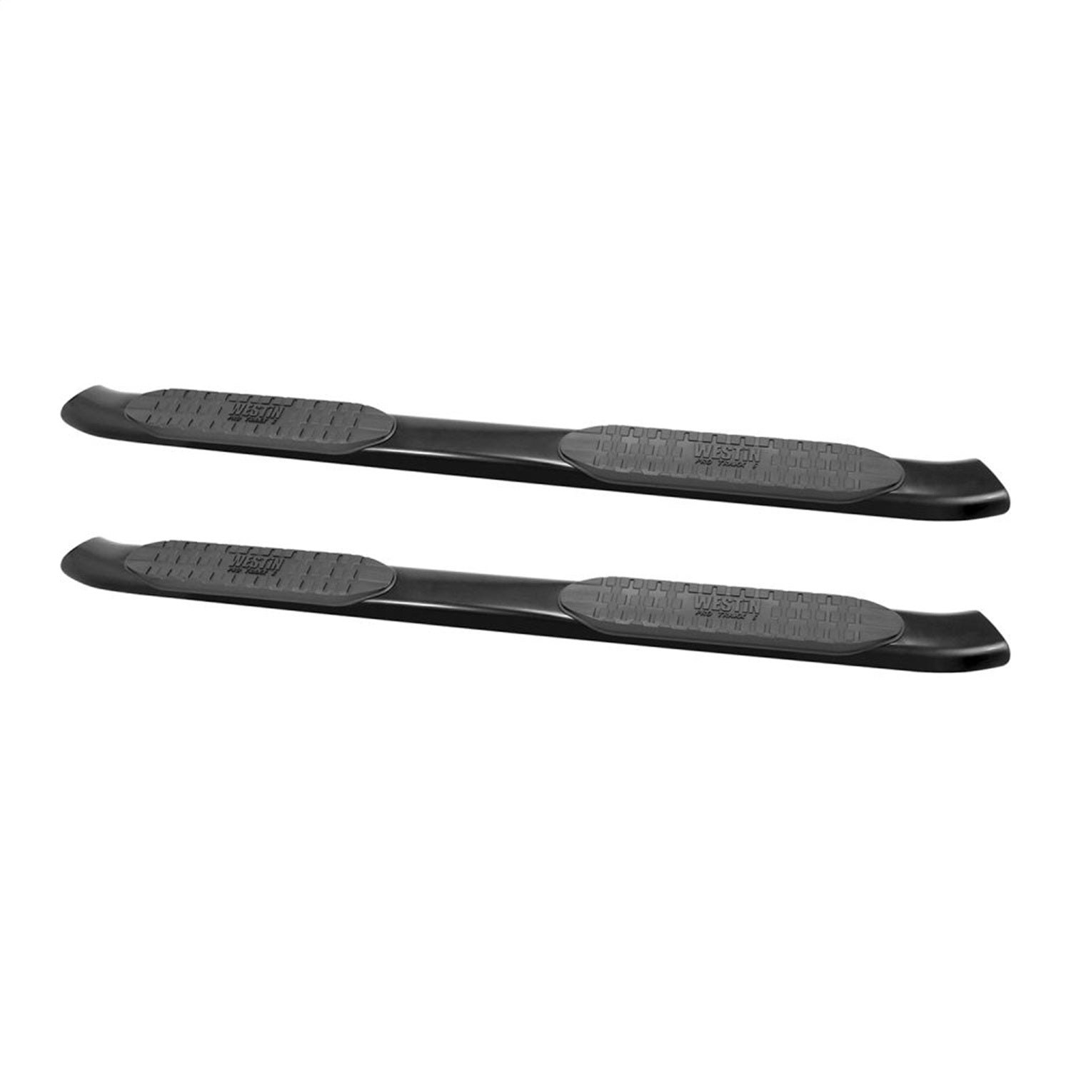Westin 21 - 54085 2019 - 2024 Ram 1500 PRO TRAXX 5 in. Oval Nerf Step Bars - 72 in. Long - Rugged Truck Gear