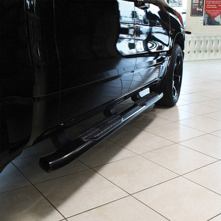 Westin 21 - 54085 2019 - 2024 Ram 1500 PRO TRAXX 5 in. Oval Nerf Step Bars - 72 in. Long - Rugged Truck Gear