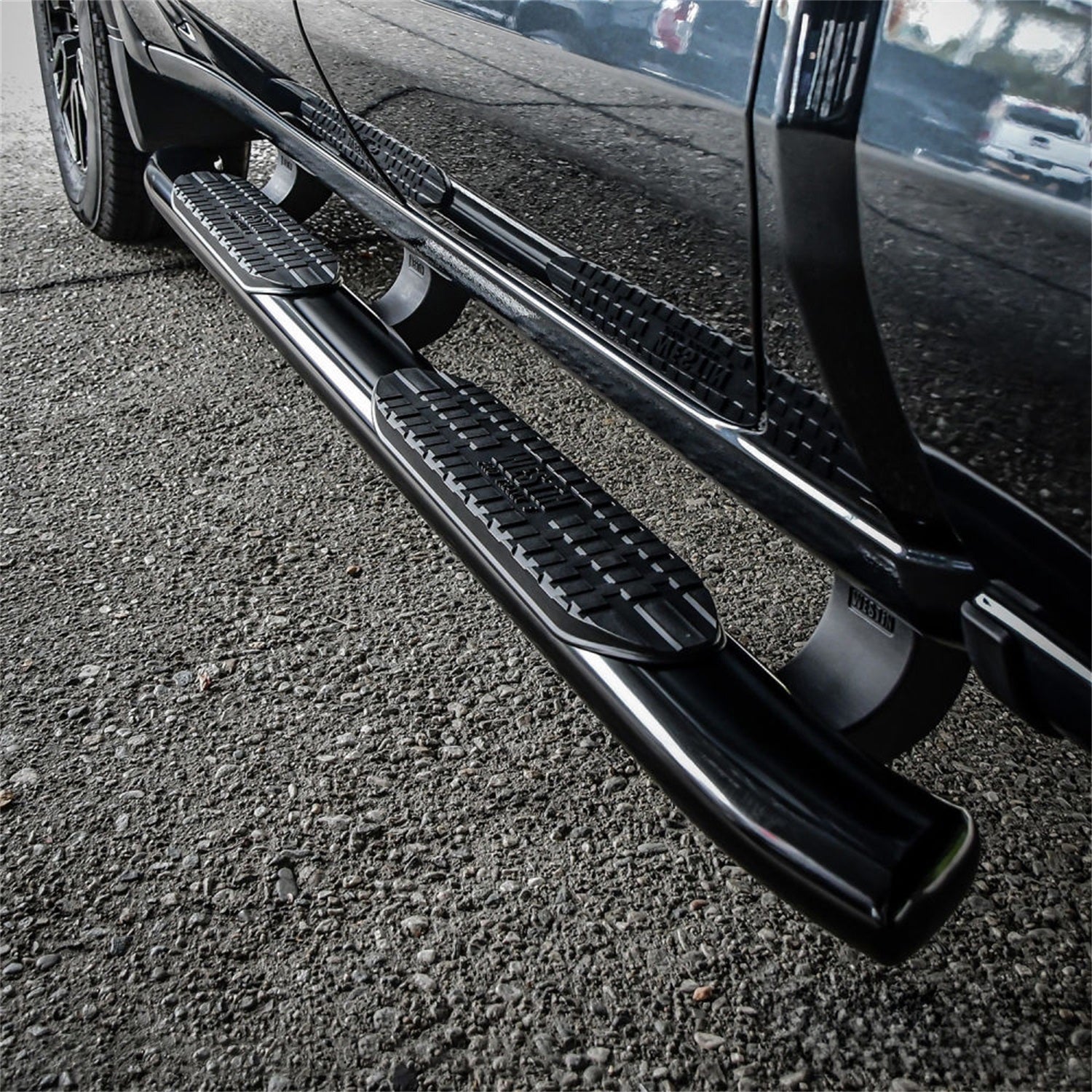 Westin 21 - 54125 2020 - 2024 GMC Sierra 2500/3500 HD PRO TRAXX 5 in. Oval Nerf Step Bars - 72 in. Long - Rugged Truck Gear