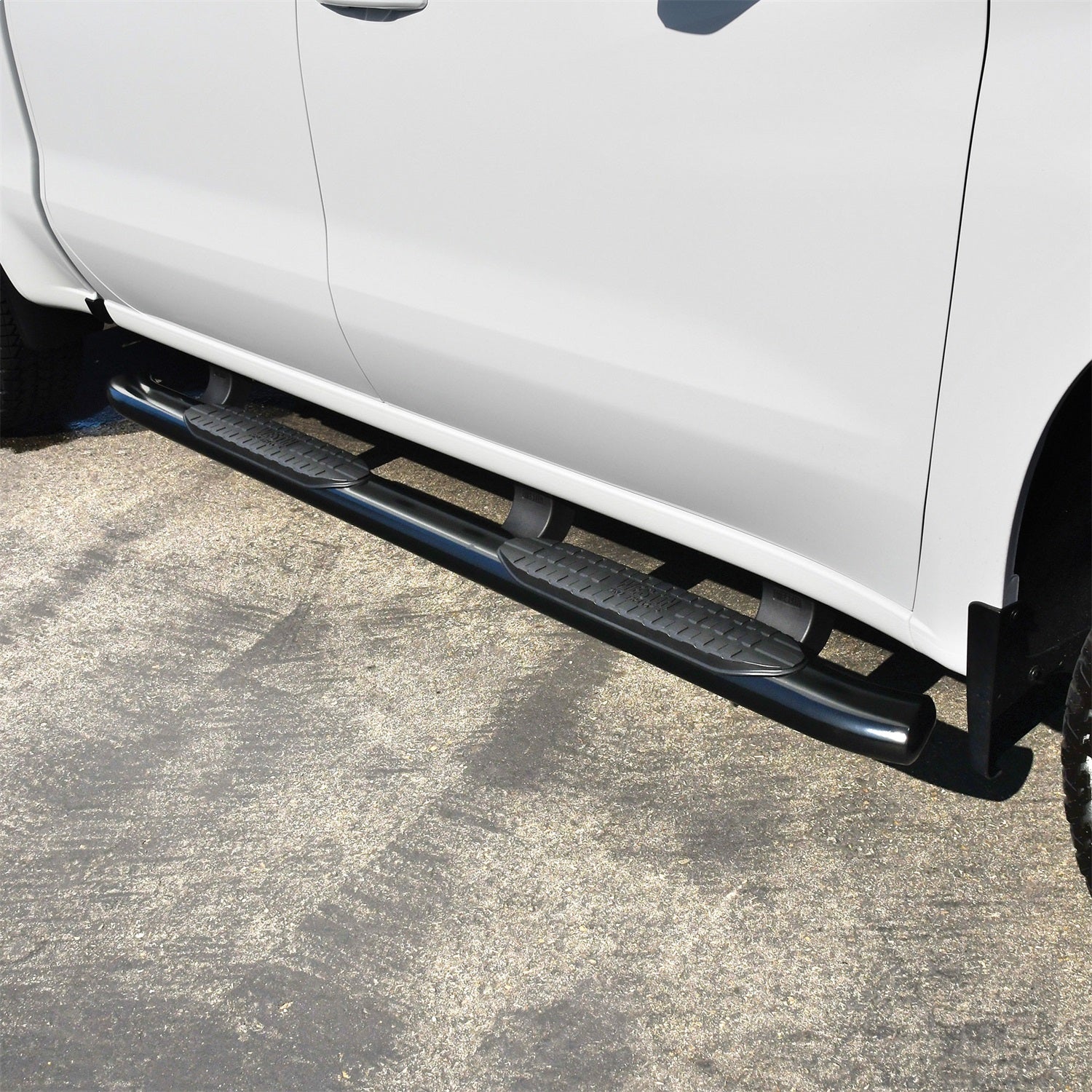 Westin 21 - 54135 2020 - 2024 GMC Sierra 2500/3500 HD PRO TRAXX 5 in. Oval Nerf Step Bars - 72 in. Long - Rugged Truck Gear