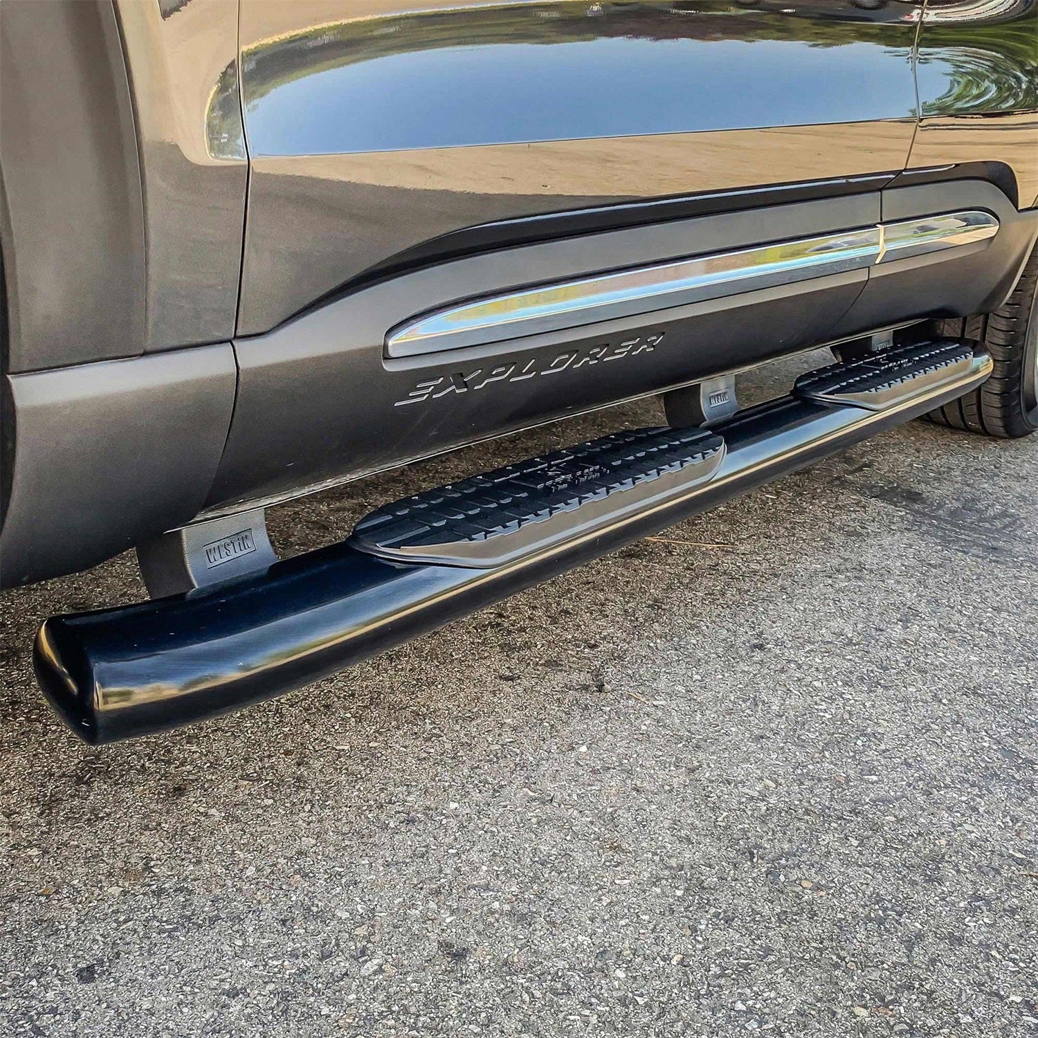 Westin 21 - 54175 2020 - 2024 Ford Explorer PRO TRAXX 5 in. Oval Nerf Step Bars - Rugged Truck Gear