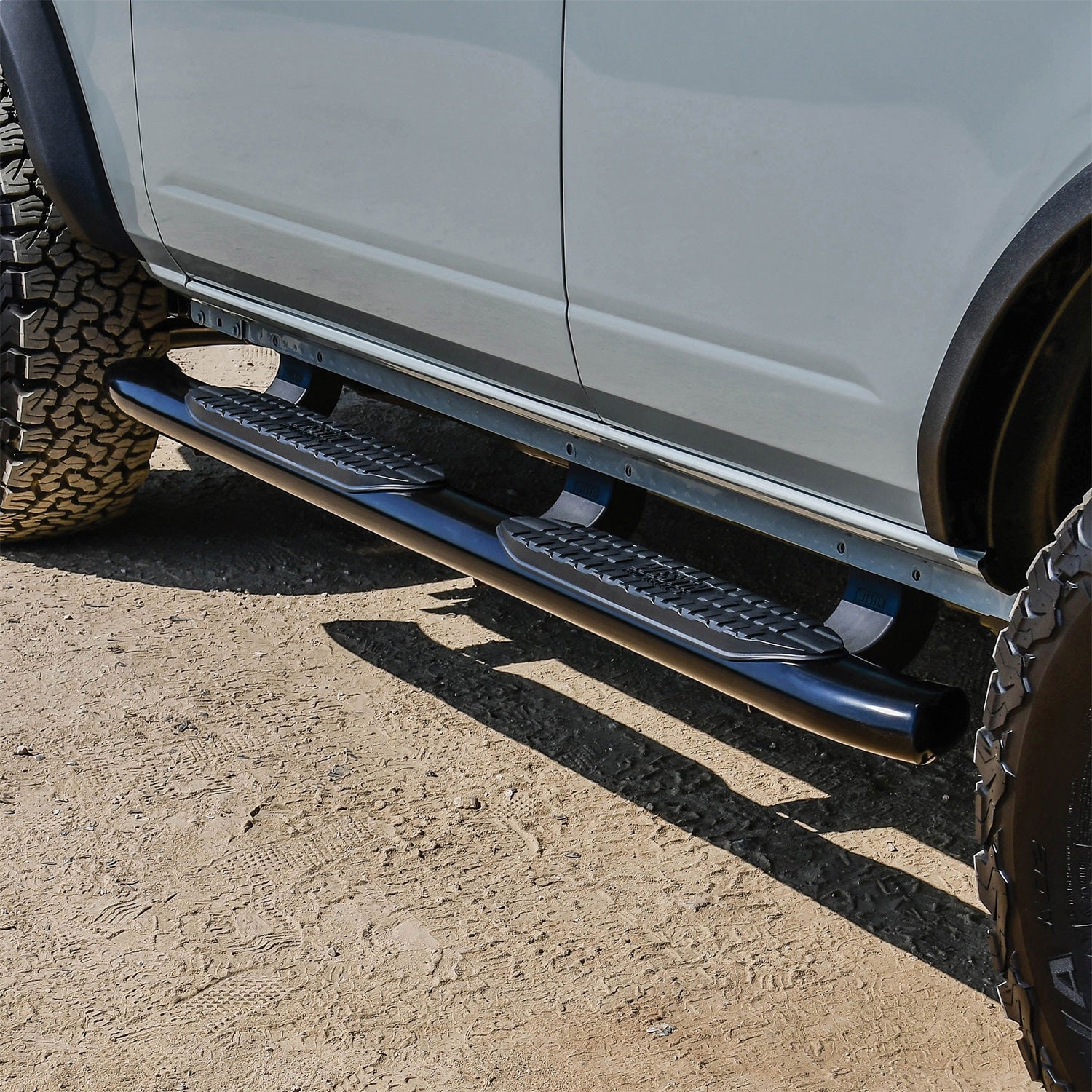 Westin 21 - 54195 2021 - 2024 Ford Bronco PRO TRAXX 5 in. Oval Nerf Step Bars - 72 in. Long - Rugged Truck Gear