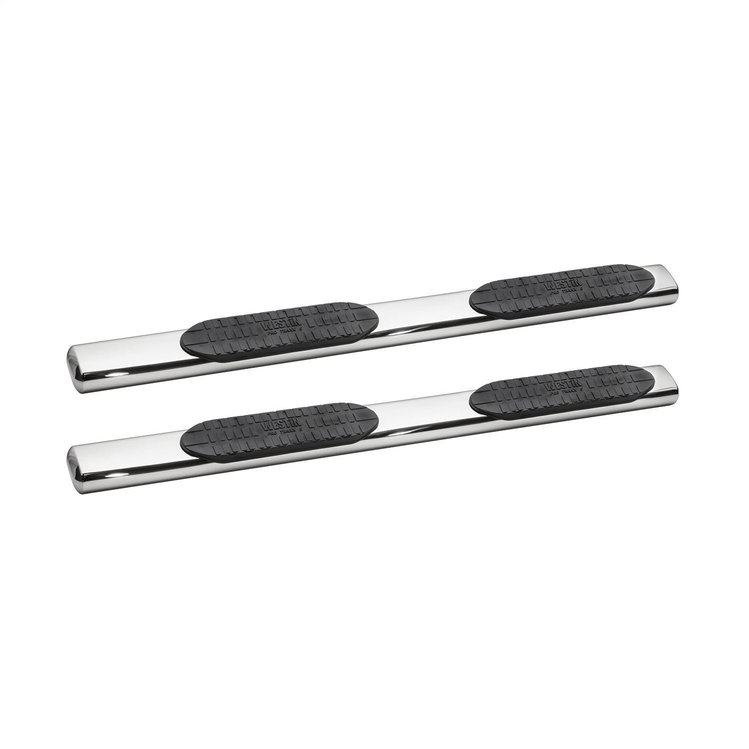 Westin 21 - 63560 2009 - 2024 Dodge Ram 1500 PRO TRAXX 6 in. Oval Nerf Step Bars - 85 in. Long - Rugged Truck Gear