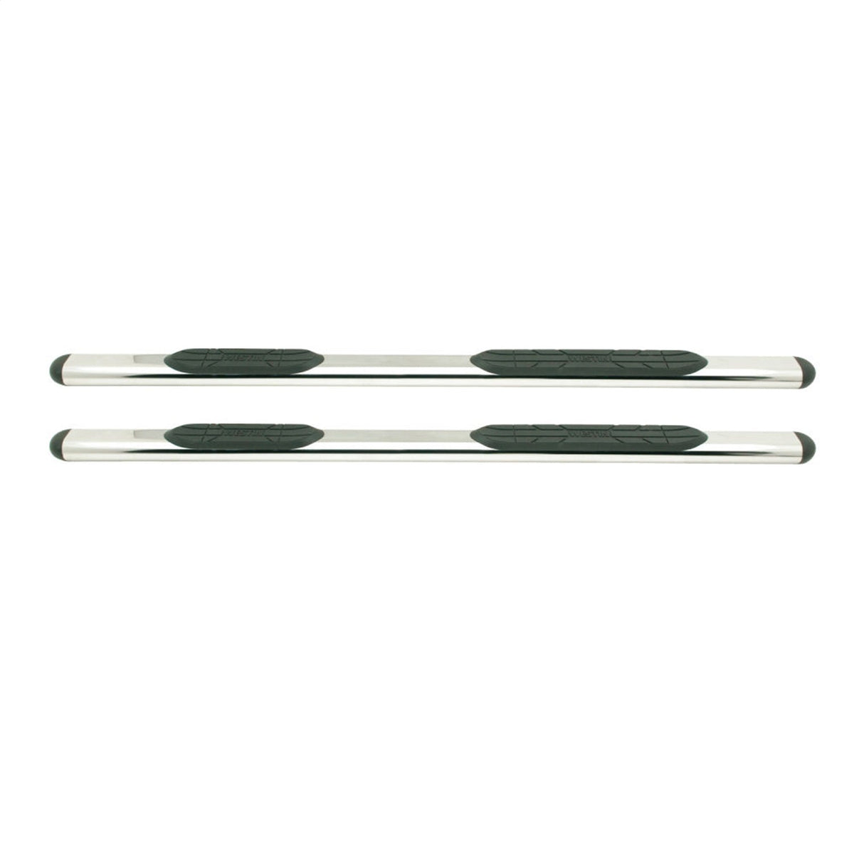 Westin 22 - 5000 2002 - 2023 Dodge Ram 1500 Premier 4 in. Oval Nerf Step Bars - 53 in. Long - Rugged Truck Gear