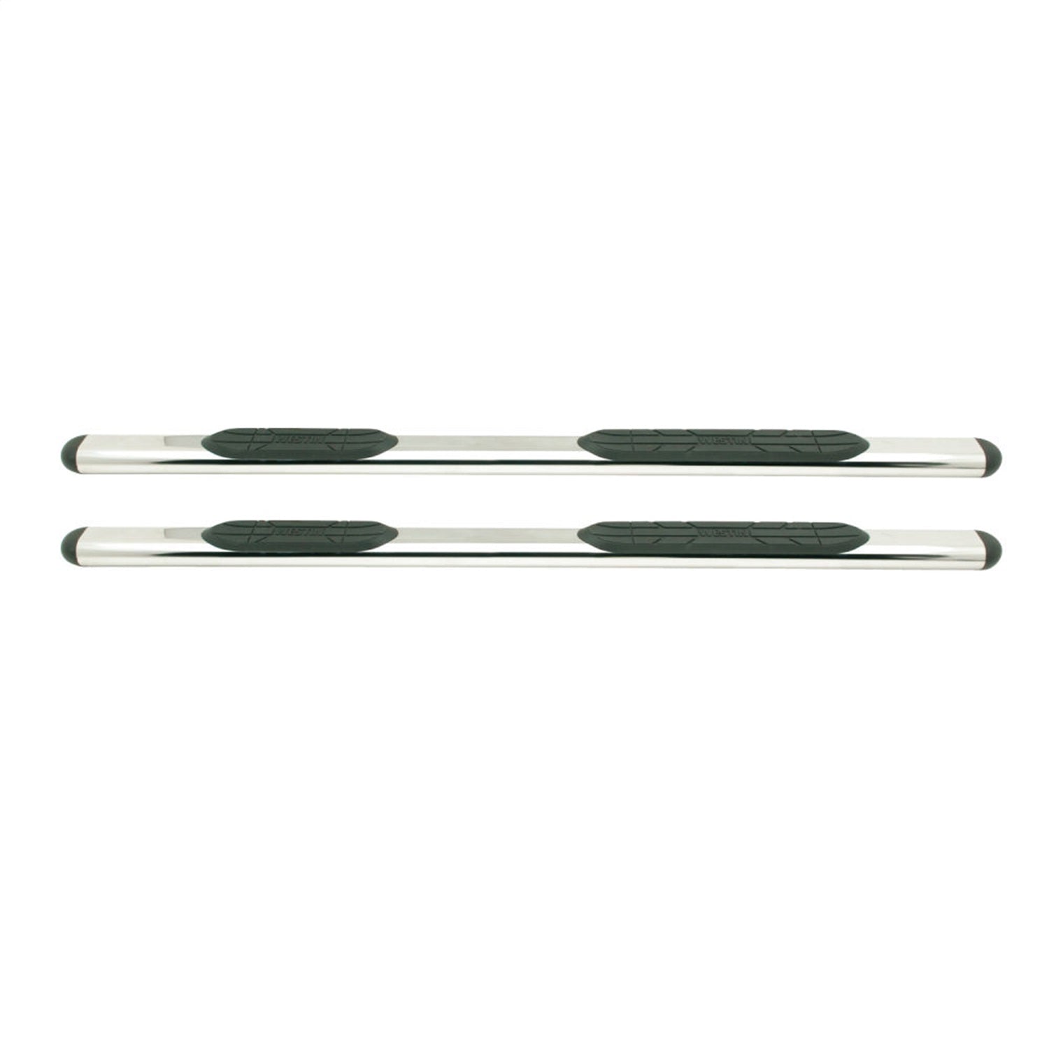 Westin 22 - 5000 2002 - 2023 Dodge Ram 1500 Premier 4 in. Oval Nerf Step Bars - 53 in. Long - Rugged Truck Gear