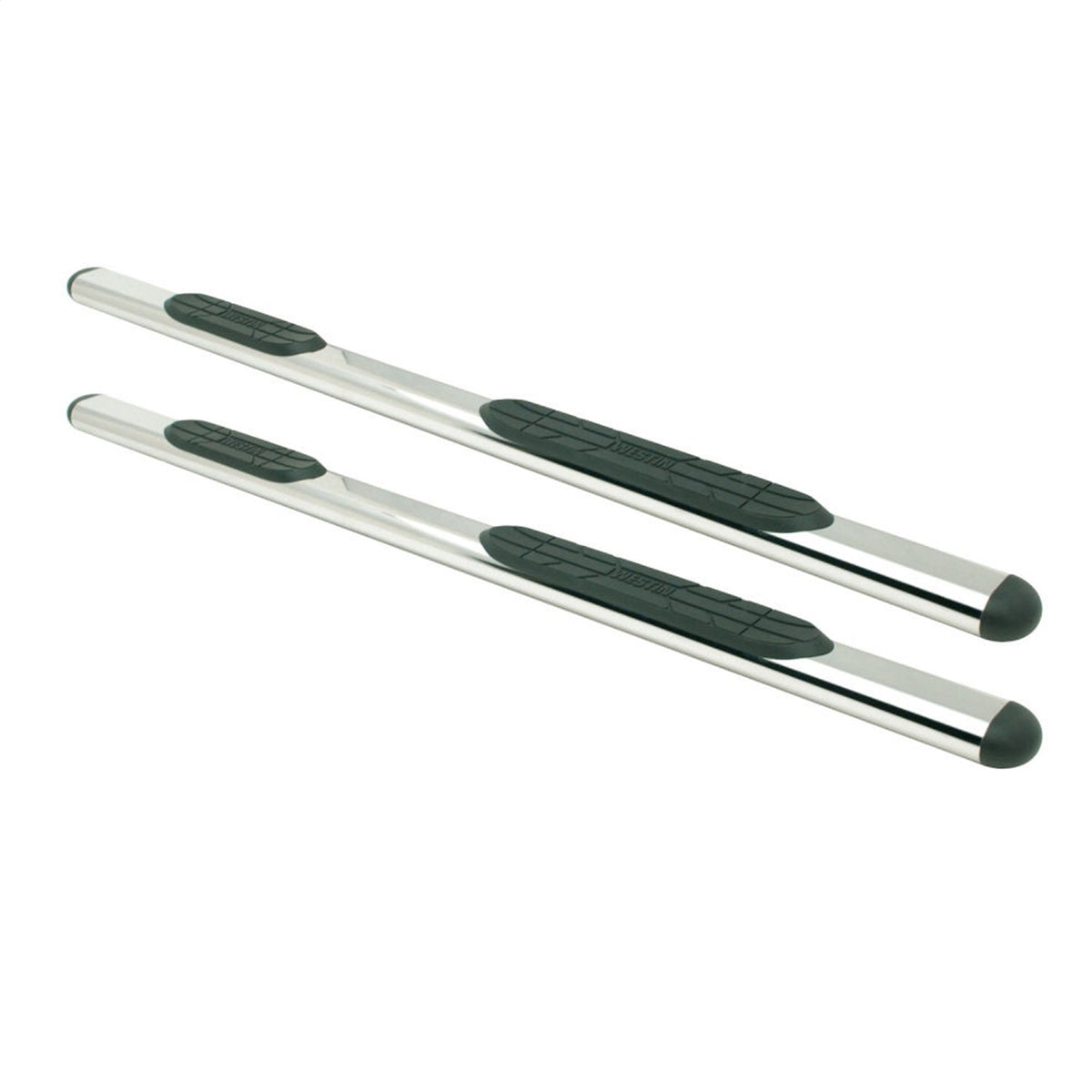 Westin 22 - 5000 2002 - 2023 Dodge Ram 1500 Premier 4 in. Oval Nerf Step Bars - 53 in. Long - Rugged Truck Gear