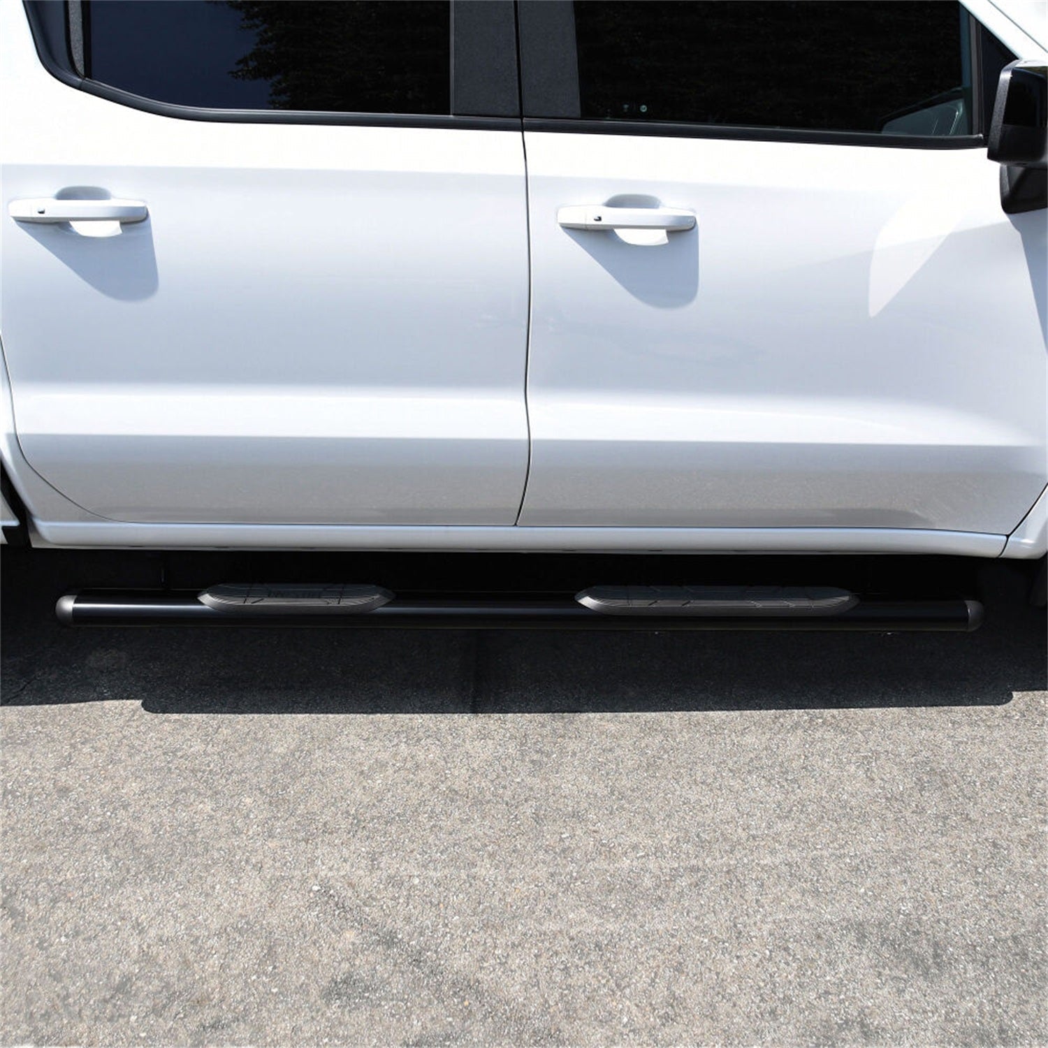 Westin 22 - 5035 2007 - 2010 Ford Explorer Sport Trac Premier 4 in. Oval Nerf Step Bars - 85 in. Long - Rugged Truck Gear
