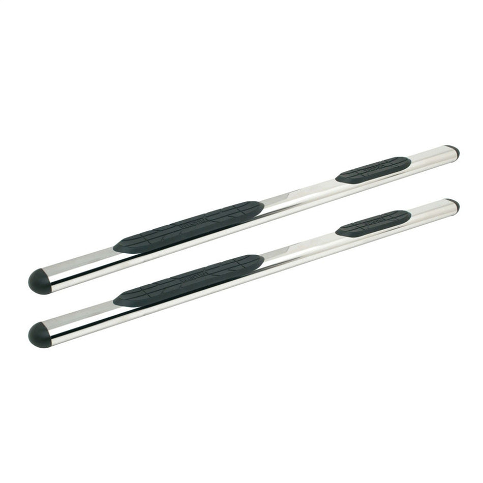 Westin 22 - 5040 2001 - 2014 GMC Sierra 2500/3500 HD Premier 4 in. Oval Nerf Step Bars - 91 in. Long - Rugged Truck Gear