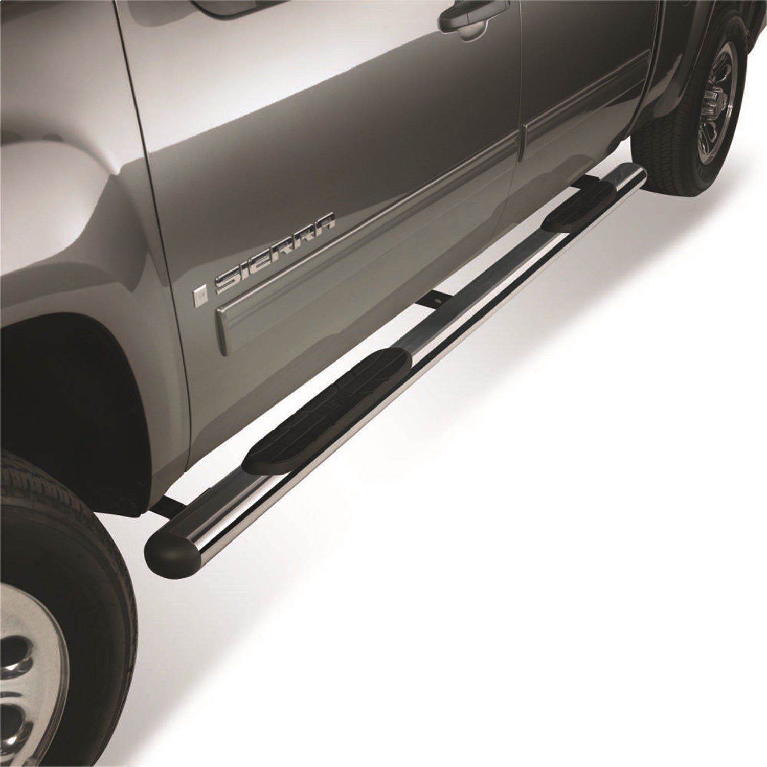 Westin 22 - 5040 2005 - 2013 Chevy Suburban 1500 Premier 4 in. Oval Nerf Step Bars - 91 in. Long - Rugged Truck Gear