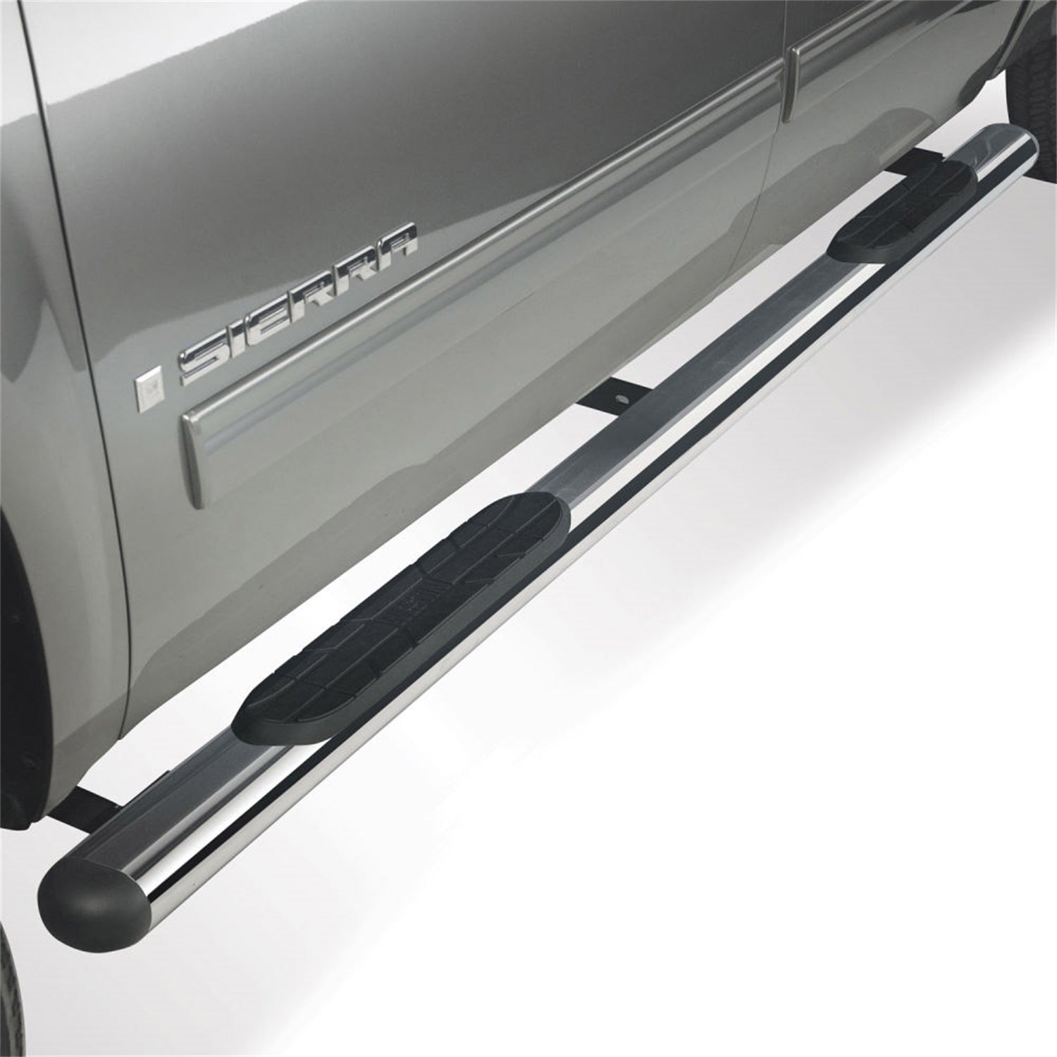 Westin 22 - 5040 2005 - 2013 Chevy Suburban 1500 Premier 4 in. Oval Nerf Step Bars - 91 in. Long - Rugged Truck Gear
