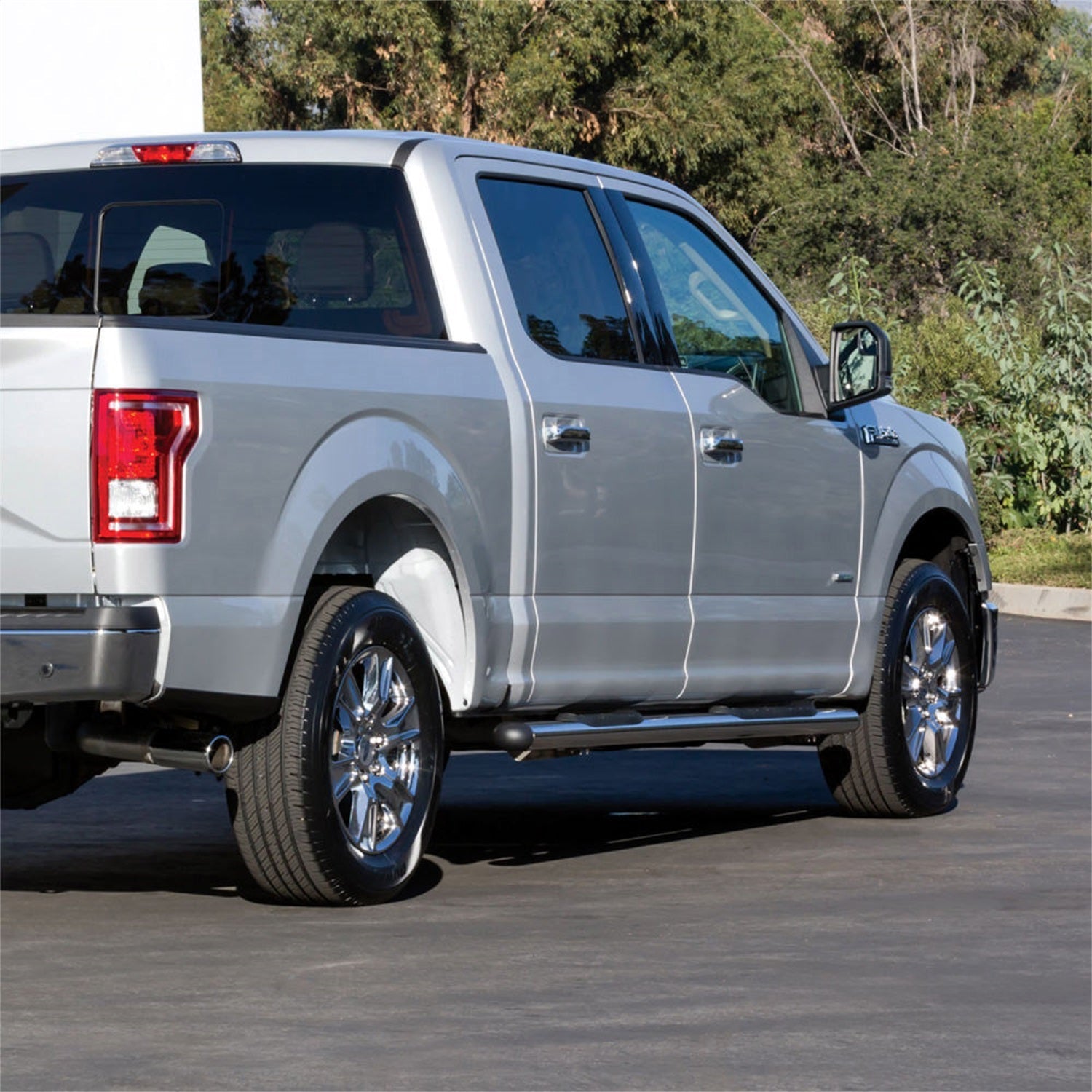 Westin 22 - 5040 2005 - 2013 Chevy Suburban 2500 Premier 4 in. Oval Nerf Step Bars - 91 in. Long - Rugged Truck Gear
