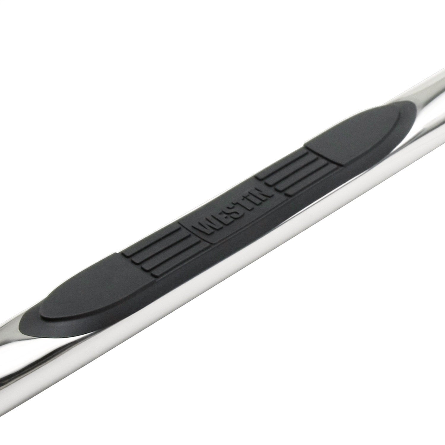 Westin 23 - 0500 1992 - 1994 Chevy Blazer E - Series 3 in. Round Nerf Step Bars - Single Step Pad - Rugged Truck Gear