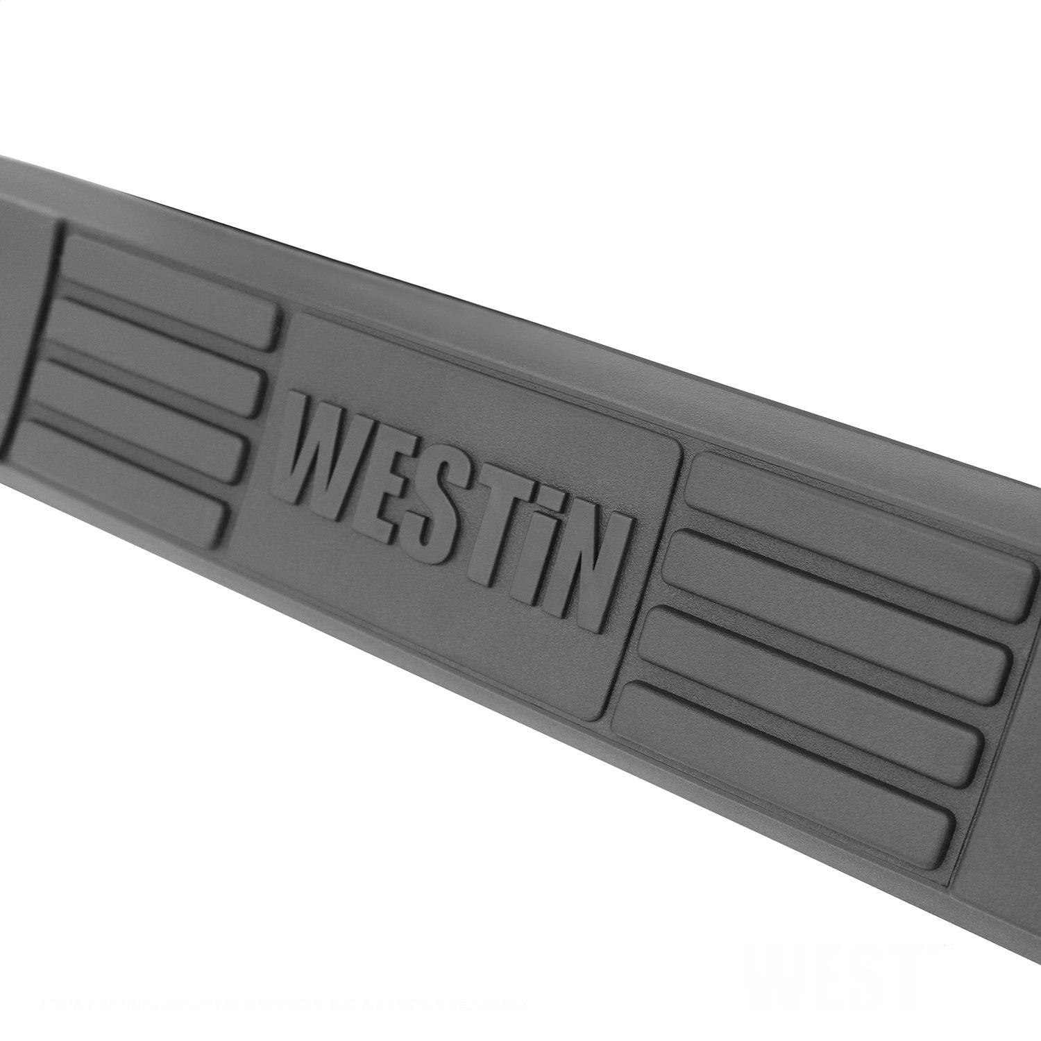 Westin 23 - 1405 1999 - 2013 Chevy Silverado 1500 E - Series 3 in. Round Nerf Step Bars - Single Step Pad - 72 in. Long - Rugged Truck Gear