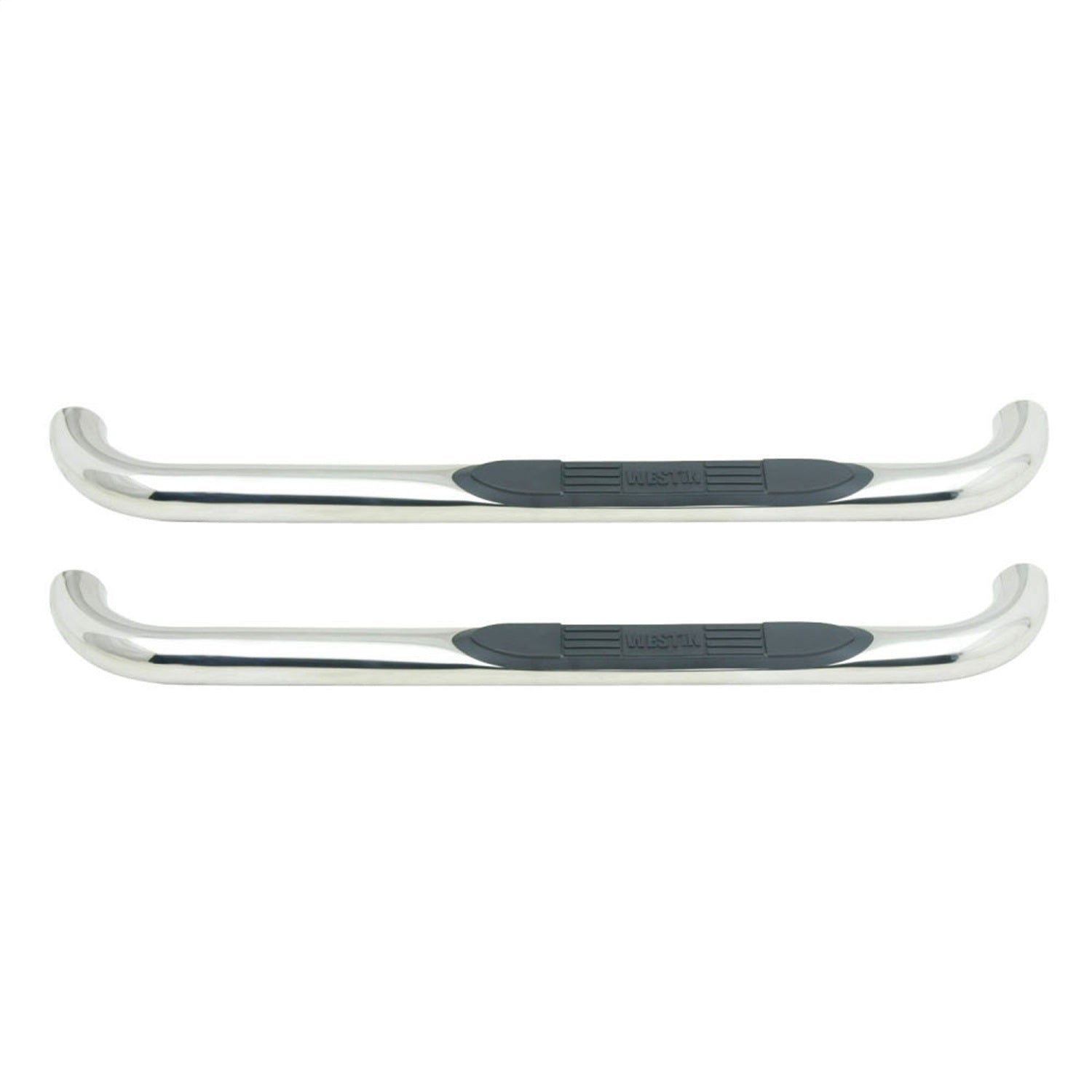 Westin 23 - 2320 2003 - 2009 Dodge Ram 2500/3500 E - Series 3 in. Round Nerf Step Bars - Single Step Pad - 72 in. Long - Rugged Truck Gear