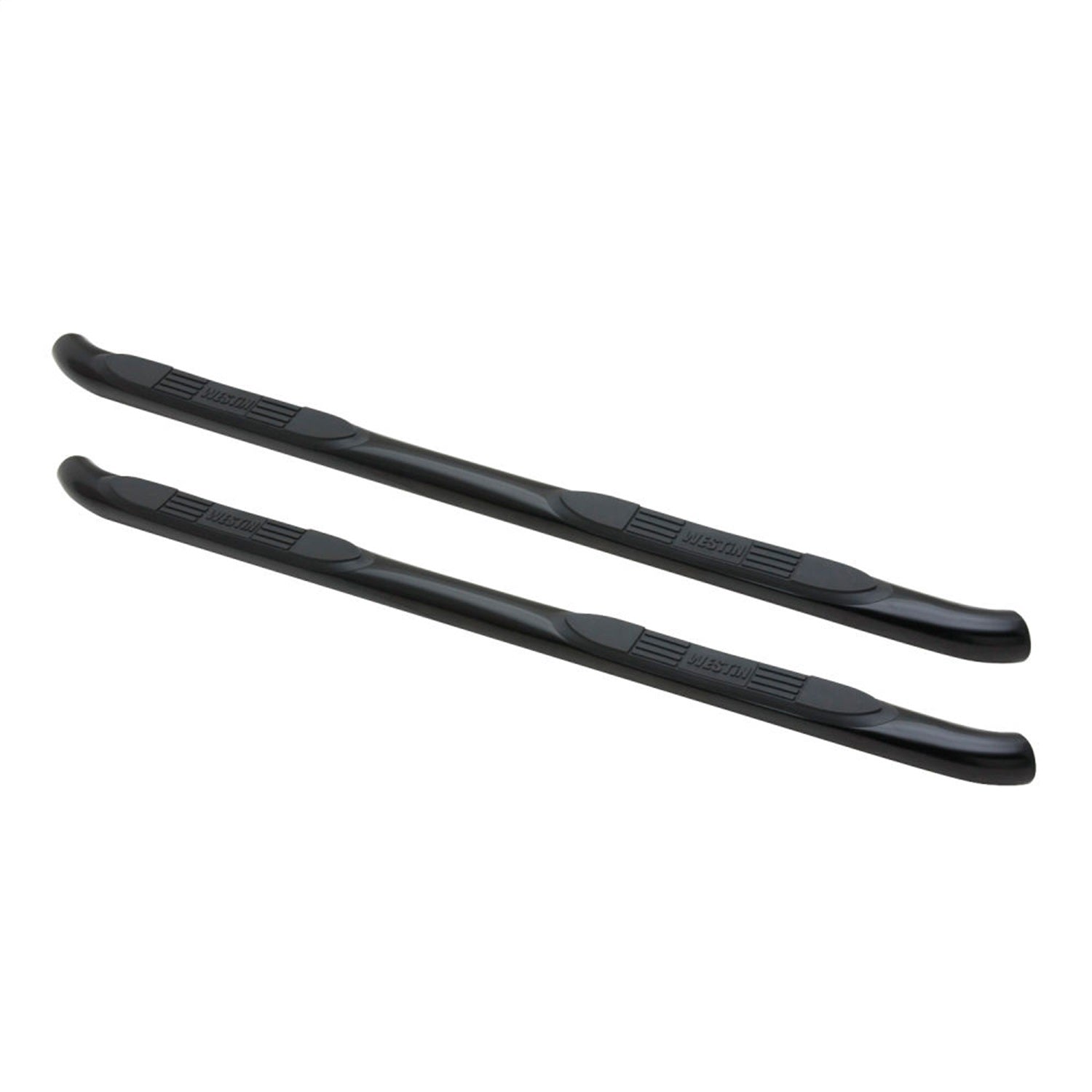 Westin 23 - 2675 2005 - 2023 Toyota Tacoma E - Series 3 in. Round Nerf Step Bars - Single Step Pad - 70 in. Long - Rugged Truck Gear