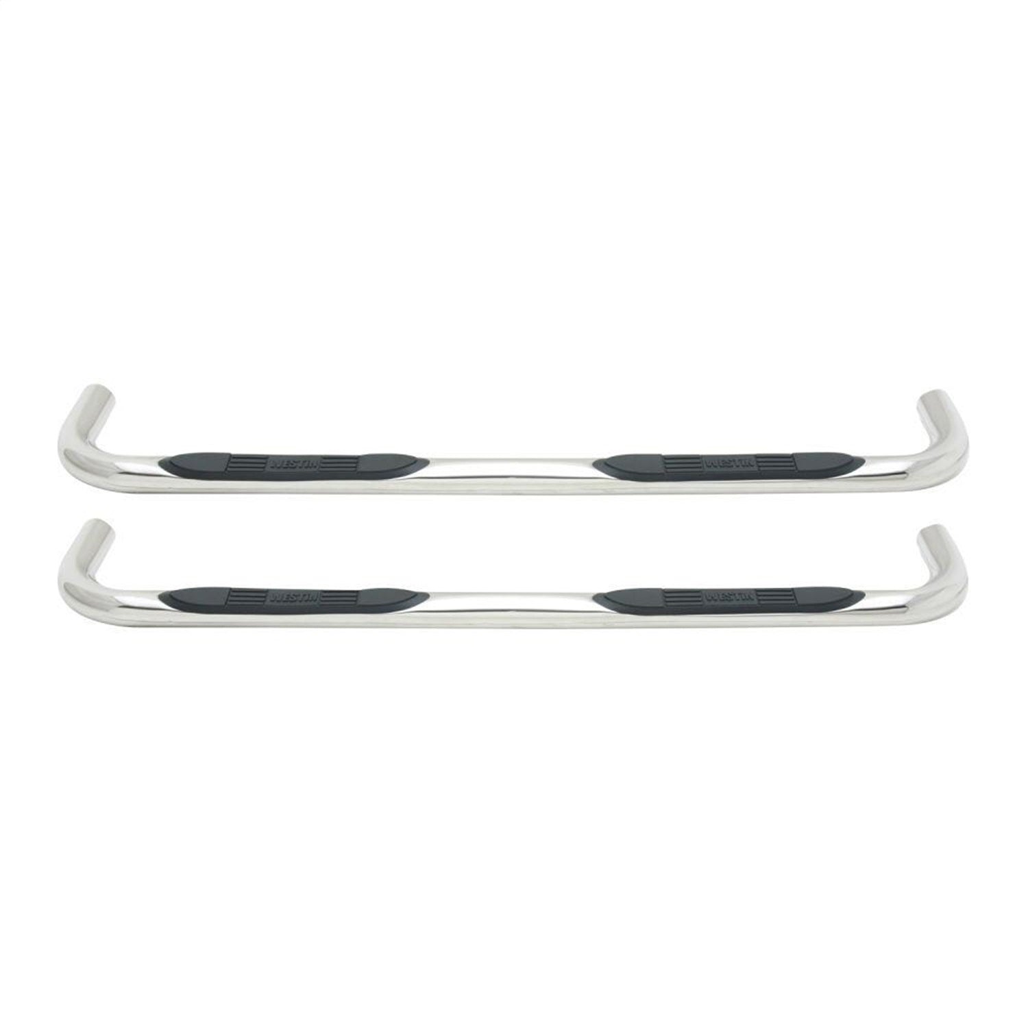 Westin 23 - 2770 2005 - 2023 Toyota Tacoma E - Series 3 in. Round Nerf Step Bars - Dual Step Pad - 70 in. Long - Rugged Truck Gear