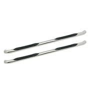Westin 23 - 3250 2007 - 2021 Toyota Tundra E - Series 3 in. Round Nerf Step Bars - Dual Step Pad - 80 in. Long - Rugged Truck Gear