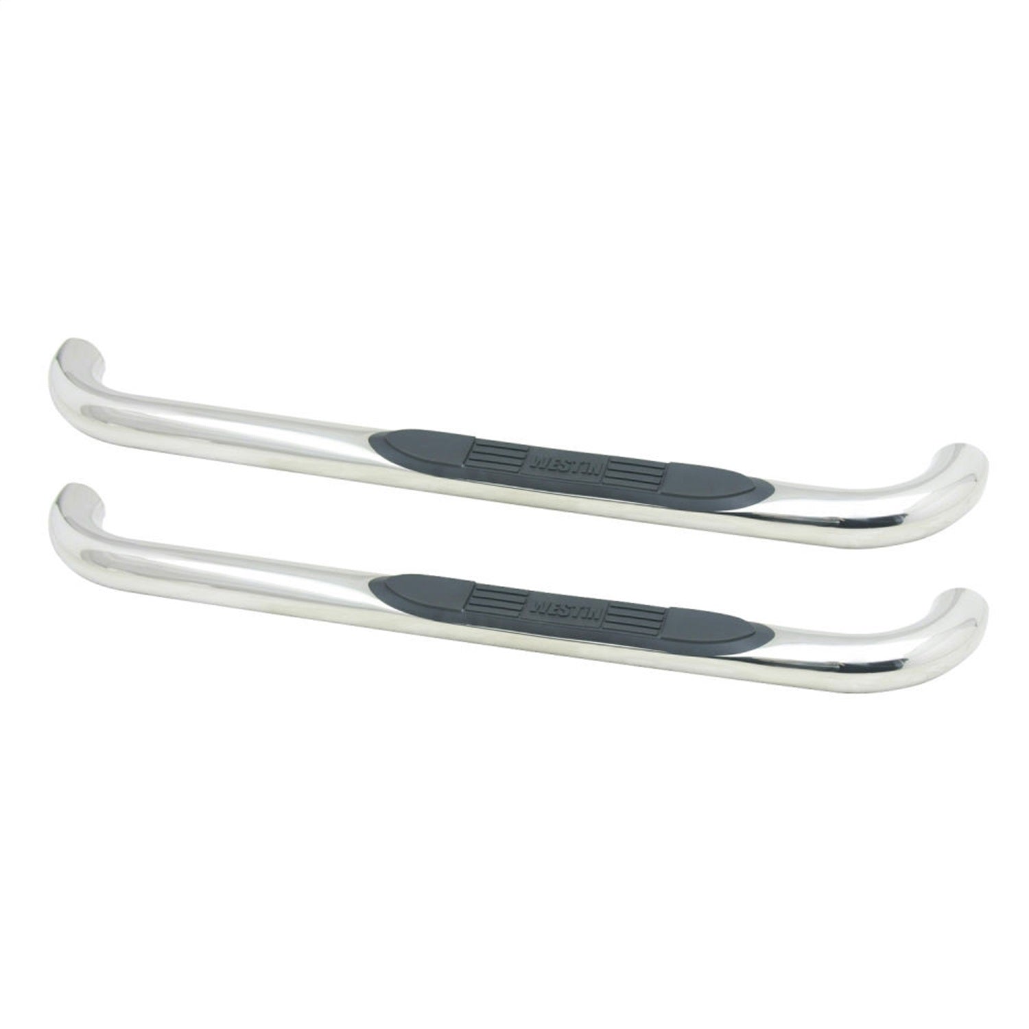 Westin 23 - 3540 2009 - 2010 Dodge Ram 1500 E - Series 3 in. Round Nerf Step Bars - Single Step Pad - 72 in. Long - Rugged Truck Gear