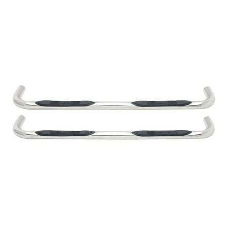 Westin 23 - 3550 2009 - 2024 Dodge Ram 1500 E - Series 3 in. Round Nerf Step Bars - Dual Step Pad - Rugged Truck Gear