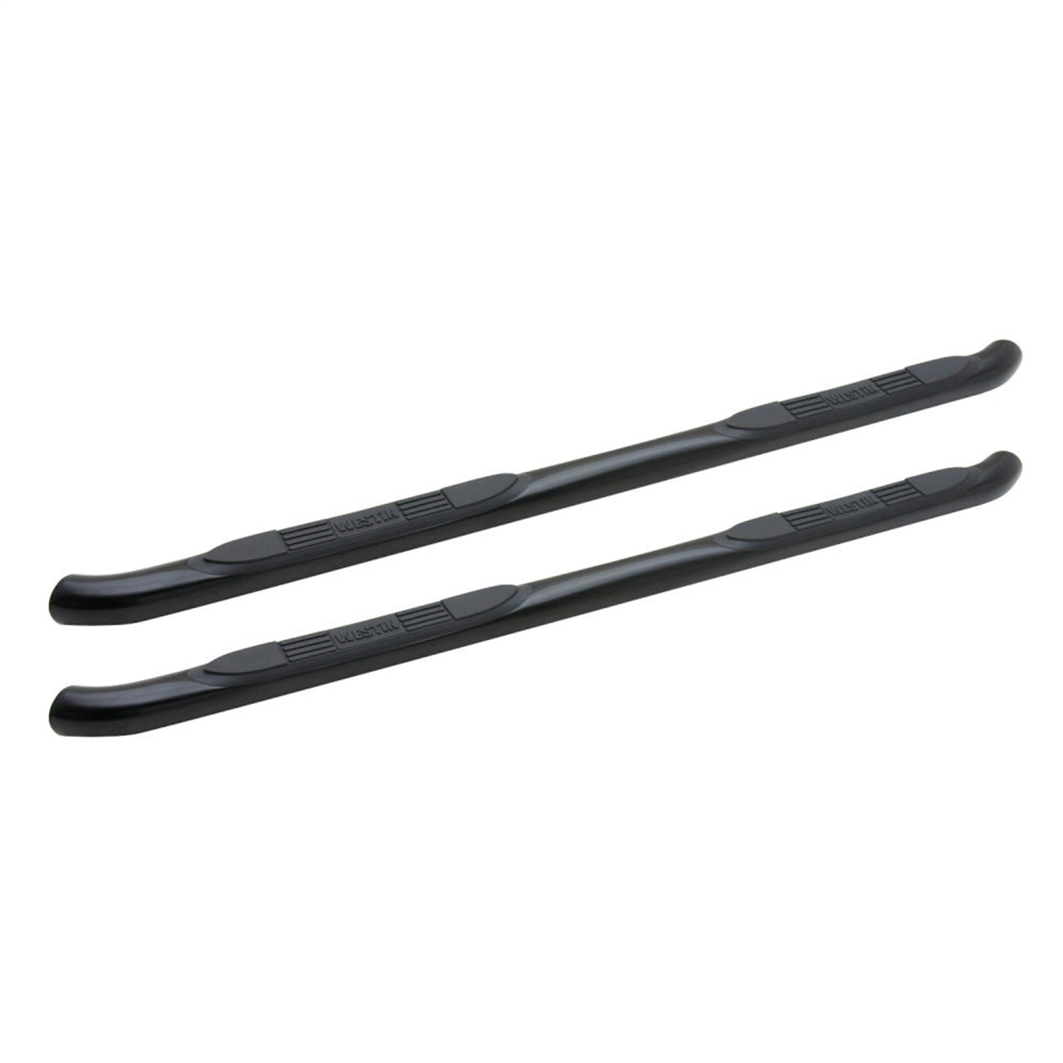 Westin 23 - 3585 2010 - 2024 Toyota 4Runner E - Series 3 in. Round Nerf Step Bars - Single Step Pad - 70 in. Long - Rugged Truck Gear