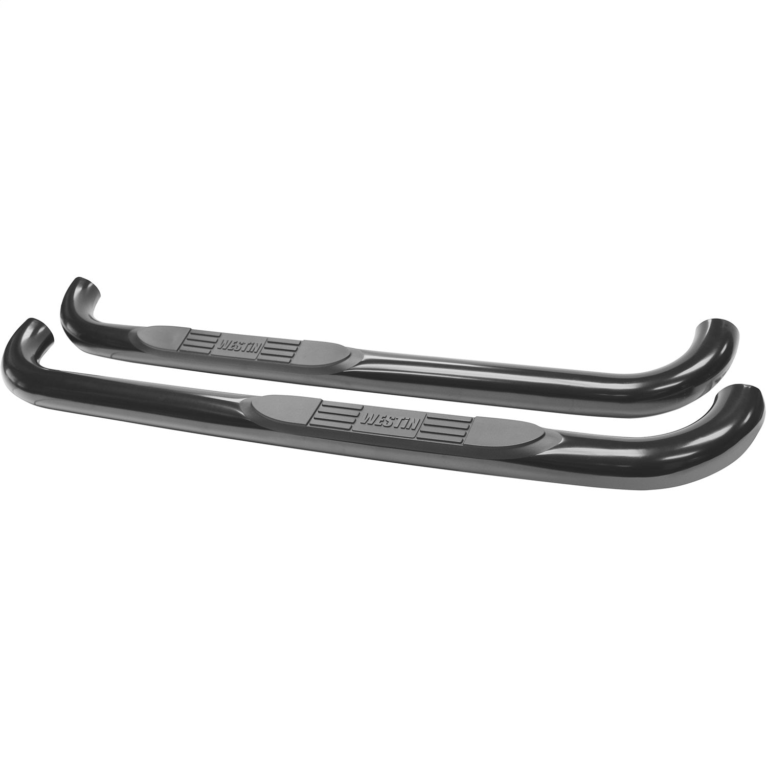 Westin 23 - 3925 2017 - 2024 Ford F250/F350 Super Duty E - Series 3 in. Round Nerf Step Bars - 72 in. Long - Rugged Truck Gear