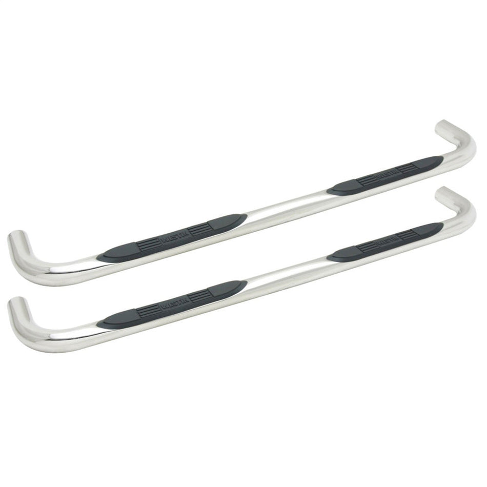 Westin 23 - 4020 2016 - 2024 Nissan TITAN XD E - Series 3 in. Round Nerf Step Bars - Rugged Truck Gear