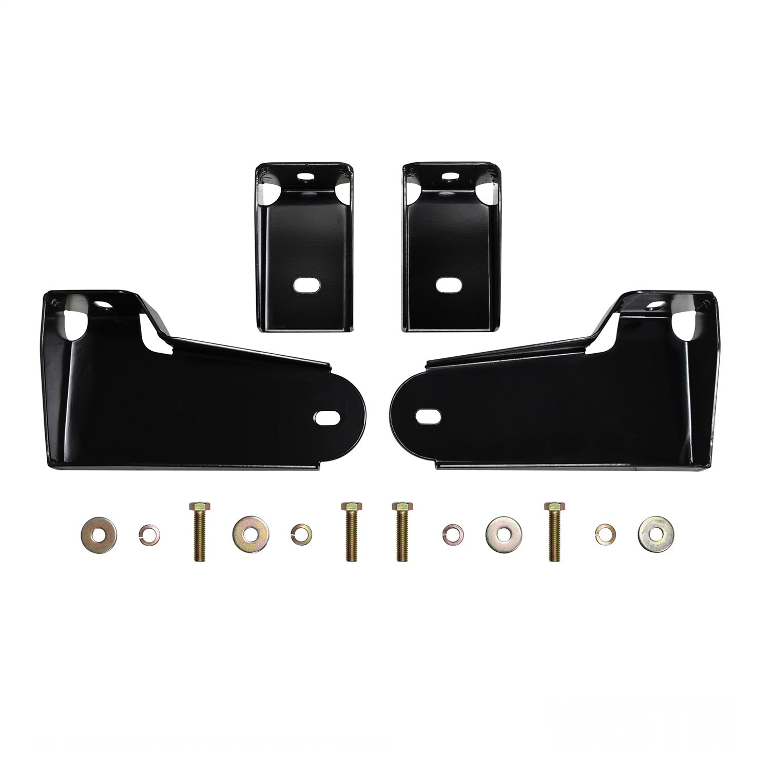 Westin 23 - 4110 2019 - 2024 GMC Sierra 1500 E - Series 3 in. Round Nerf Step Bars - 72 in. Long - Rugged Truck Gear