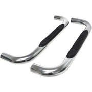 Westin 23 - 4110 2019 - 2024 GMC Sierra 1500 E - Series 3 in. Round Nerf Step Bars - 72 in. Long - Rugged Truck Gear