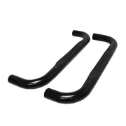 Westin 23 - 4115 2019 - 2024 GMC Sierra 1500 E - Series 3 in. Round Nerf Step Bars - 72 in. Long - Rugged Truck Gear