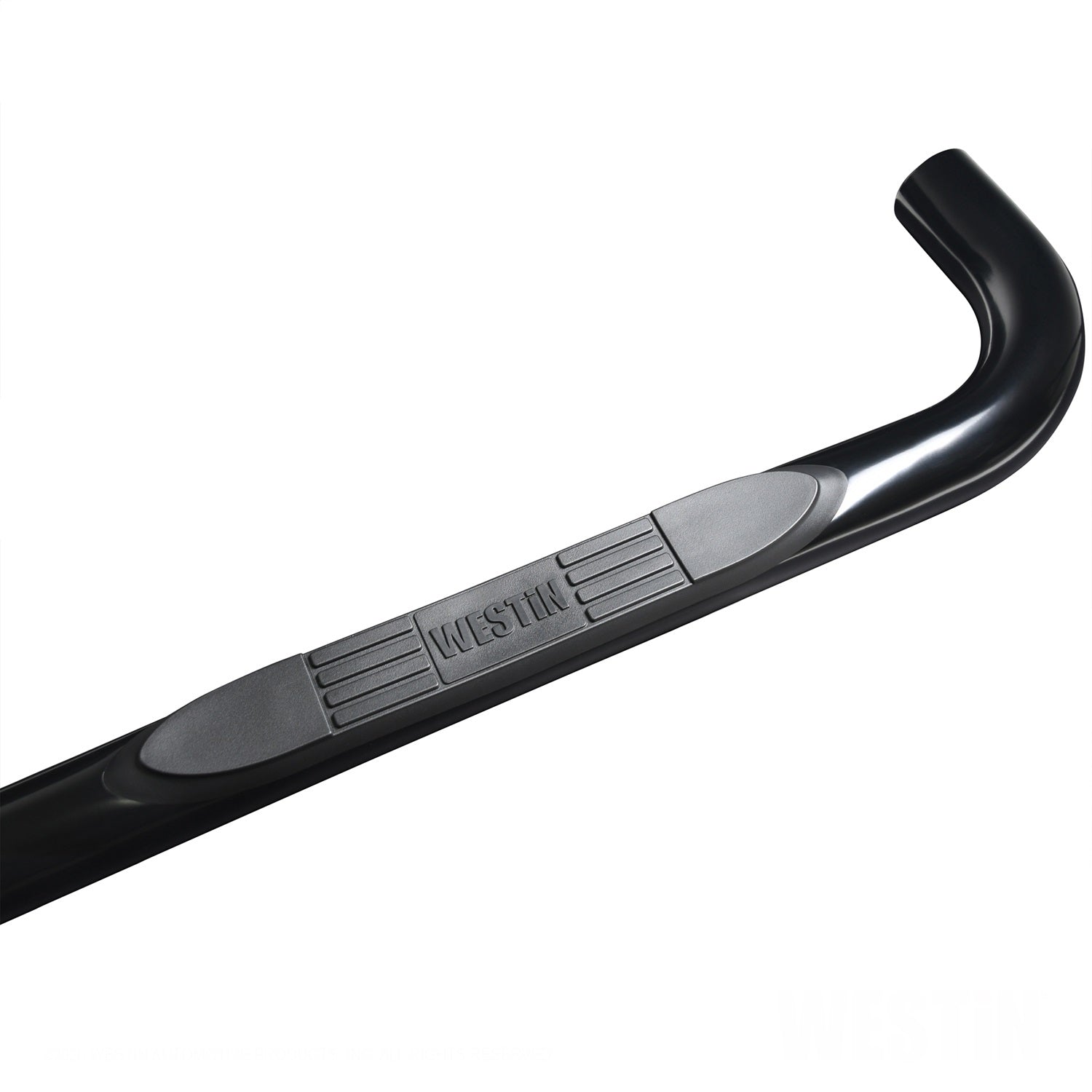 Westin 23 - 4115 2019 - 2024 GMC Sierra 1500 E - Series 3 in. Round Nerf Step Bars - 72 in. Long - Rugged Truck Gear