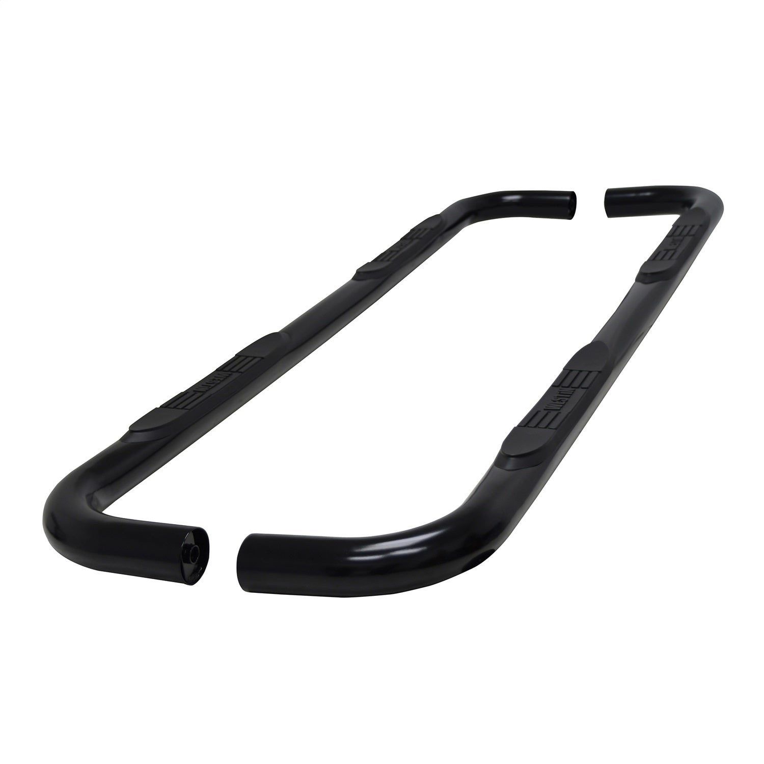 Westin 23 - 4125 2019 - 2024 GMC Sierra 1500 E - Series 3 in. Round Nerf Step Bars - 72 in. Long - Rugged Truck Gear
