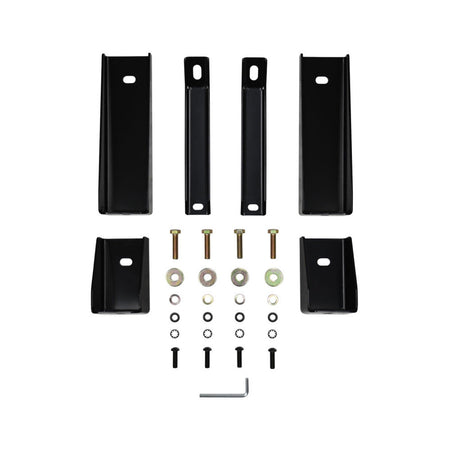 Westin 23 - 4130 2019 - 2024 Chevy Silverado 1500 E - Series 3 in. Round Nerf Step Bars - 72 in. Long - Rugged Truck Gear