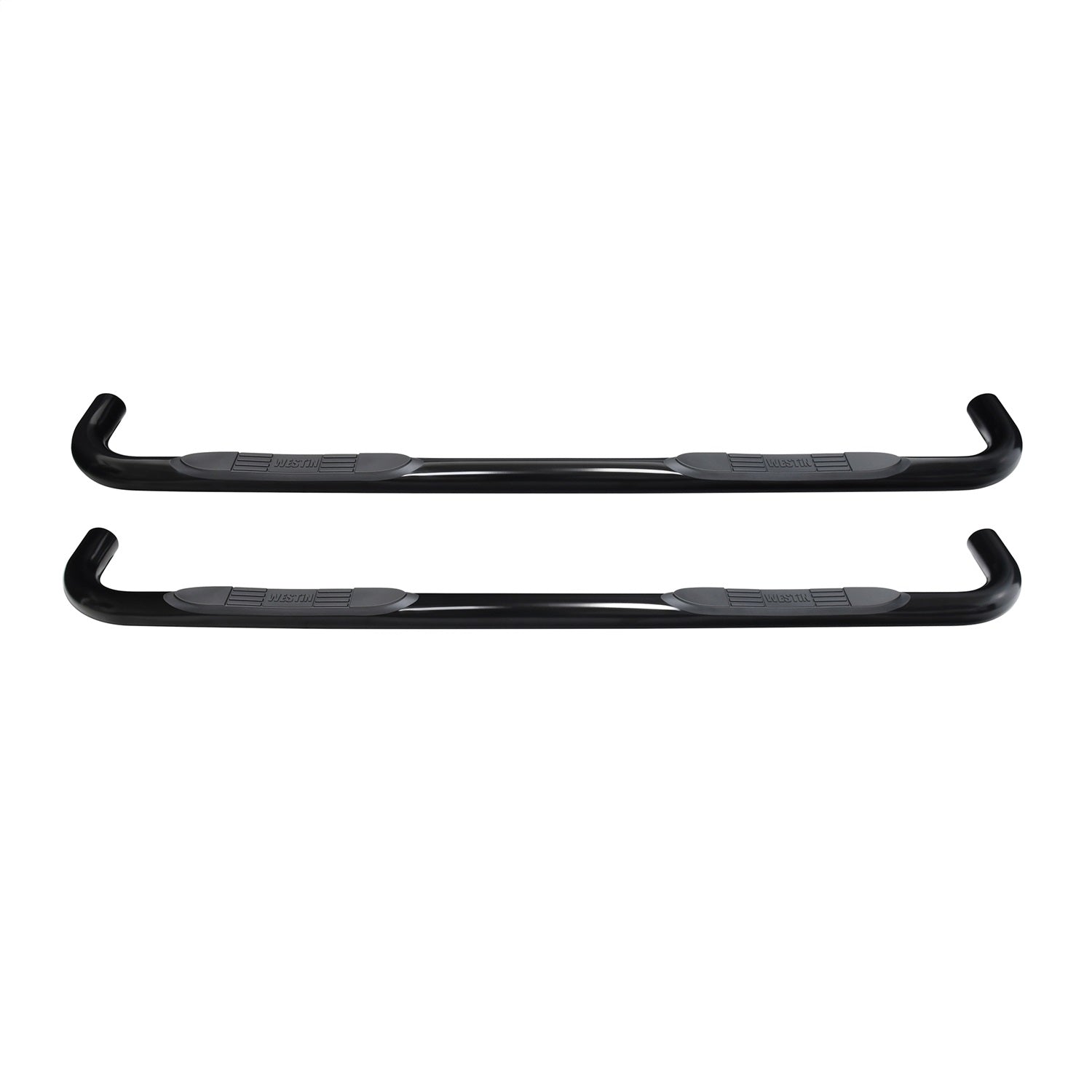 Westin 23 - 4135 2019 - 2024 GMC Sierra 1500 E - Series 3 in. Round Nerf Step Bars - 72 in. Long - Rugged Truck Gear