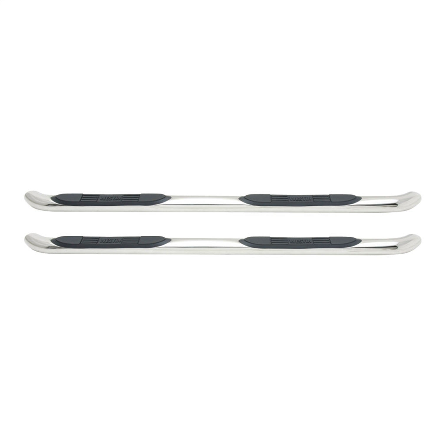 Westin 23 - 4150 2019 - 2024 Ford Ranger E - Series 3 in. Round Nerf Step Bars - 72 in. Long - Rugged Truck Gear