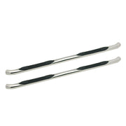 Westin 23 - 4150 2019 - 2024 Ford Ranger E - Series 3 in. Round Nerf Step Bars - 72 in. Long - Rugged Truck Gear